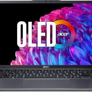 Acer Swift Go 14 OLED SFG14-63-R6 - 14 inch - AMD Ryzen 5 8645HS - 16GB RAM - 2880 x 1800 WQ2.8K 90Hz Scherm - 512GB SSD - QWERTY toetsenbord (4711474133304)