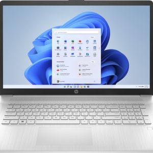 HP 17-cp1275nd AMD Ryzen™ 5 5625U Laptop 43,9 cm (17.3") Full HD 8 GB DDR4-SDRAM 512 GB SSD Wi-Fi 5 (802.11ac) Windows 11 Home Zilver (0196548844272)