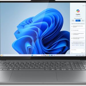 Lenovo Yoga Pro 9 16IMH9 Intel Core Ultra 9 185H Laptop 40,6 cm (16") Touchscreen 3.2K 32 GB LPDDR5x-SDRAM 1 TB SSD NVIDIA GeForce RTX 4050 Wi-Fi 6E (802.11ax) Windows 11 Home Engels Grijs (0198154734633)