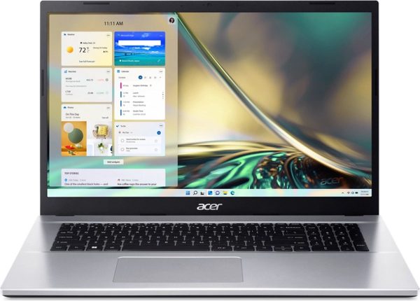 Acer Aspire 3 A317-54-51S4 Intel® Core™ i5 i5-1235U Laptop 43,9 cm (17.3") Full HD 16 GB DDR4-SDRAM 512 GB SSD Wi-Fi 5 (802.11ac) Windows 11 Home Zilver (4711121711763)