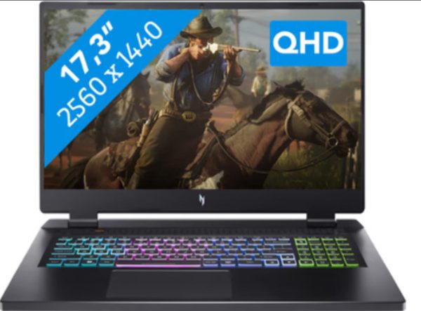 Acer Nitro 17 AN17-41-R8G7 Gaming Laptop - RTX 4070, Ryzen 7 (4711121568350)