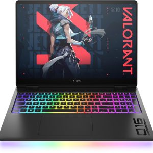 HP OMEN MAX 16-ah0001nd Intel Core Ultra 9 275HX Laptop 40,6 cm (16") WQXGA 32 GB DDR5-SDRAM 1 TB SSD NVIDIA GeForce RTX 5080 Wi-Fi 7 (802.11be) Windows 11 Home Zwart (0198990681375)