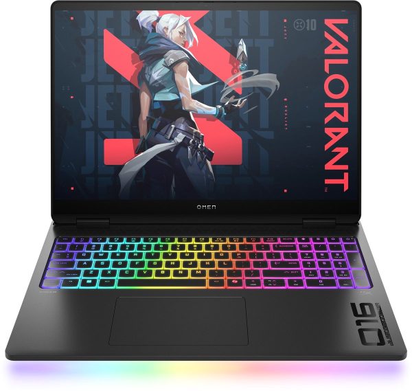 HP OMEN MAX 16-ah0001nd Intel Core Ultra 9 275HX Laptop 40,6 cm (16") WQXGA 32 GB DDR5-SDRAM 1 TB SSD NVIDIA GeForce RTX 5080 Wi-Fi 7 (802.11be) Windows 11 Home Zwart (0198990681375)