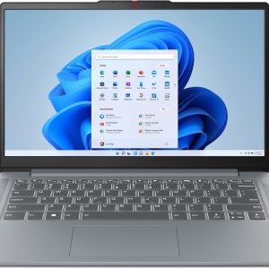 Lenovo IdeaPad Slim 3 14AMN8 AMD Athlon Silver 7120U Laptop 35,6 cm (14") Full HD 4 GB LPDDR5-SDRAM 512 GB SSD Wi-Fi 6 (802.11ax) Windows 11 Home Engels Grijs (0198157135116)