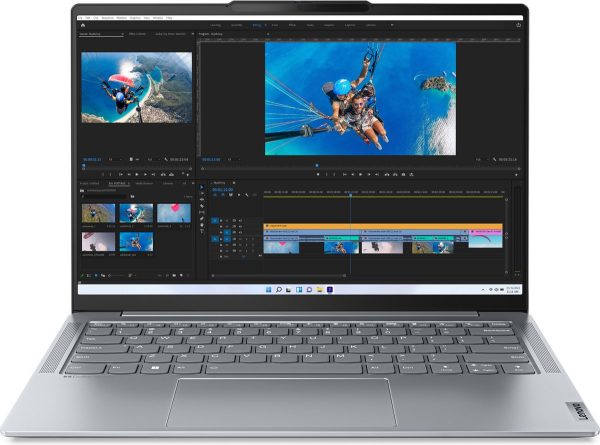 Lenovo Yoga Slim 6 14IRH8 Intel® Core™ i5 i5-13500H Laptop 35,6 cm (14") WUXGA 16 GB LPDDR5x-SDRAM 1 TB SSD Wi-Fi 6E (802.11ax) Windows 11 Home Engels Grijs (0197530463181)