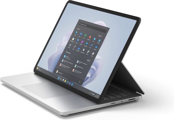 Microsoft Surface Laptop Studio 2 Intel® Core™ i7 i7-13800H Hybride (2-in-1) 36,6 cm (14.4") Touchscreen 16 GB LPDDR5x-SDRAM 512 GB SSD NVIDIA GeForce RTX 4050 Wi-Fi 6E (802.11ax) Windows 11 Pro Platina (0196388190157)