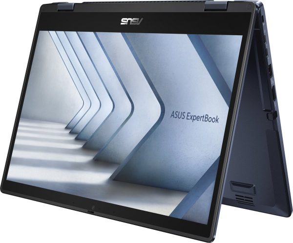 ASUS ExpertBook B3 Flip B3402FVA-EC0809XA Intel® Core™ i5 i5-1335U Hybride (2-in-1) 35,6 cm (14") Touchscreen Full HD 16 GB DDR4-SDRAM 256 GB SSD Wi-Fi 6 (802.11ax) Windows 11 Pro Education US International Zwart (4711636053730)