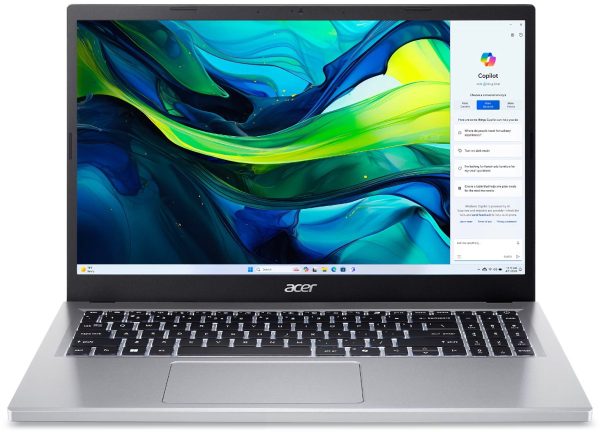 Acer Aspire Go 15 AG15-32P-33RJ Intel Core 3 N355 Laptop 39,6 cm (15.6") Full HD 16 GB DDR5-SDRAM 1 TB SSD Wi-Fi 6 (802.11ax) Windows 11 Home Zilver (4711474435965)