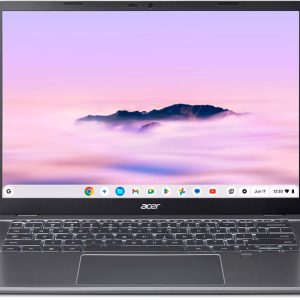 Acer Chromebook Plus 514 CBE594-2T-TCO-36FC Intel Core 3 100U 35,6 cm (14") Touchscreen WUXGA 8 GB LPDDR5-SDRAM 256 GB SSD Wi-Fi 7 (802.11be) ChromeOS Grijs (4711474493170)