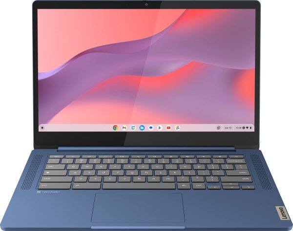 Lenovo IdeaPad Slim 3 Chrome 14M868 MediaTek Kompanio 520 Chromebook 35,6 cm (14") Full HD 8 GB LPDDR4x-SDRAM 128 GB eMMC Wi-Fi 6 (802.11ax) ChromeOS Engels Blauw (0197530816635)