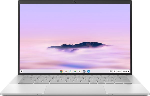 ASUS Chromebook Plus Enterprise CB54 CB5403CMA-QM0160 Intel Core Ultra 7 155U 35,6 cm (14") Touchscreen WQXGA 16 GB LPDDR5x-SDRAM 256 GB SSD Wi-Fi 6E (802.11ax) ChromeOS Zilver (4711387755969)