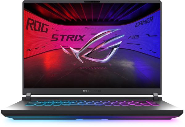 ASUS ROG Strix G16 G615LR-S5160W - Laptop - 16" WQXGA - Intel Core Ultra 9 275HX - NVIDIA GeForce RTX 5070 Ti - 32 GB DDR5 - 1 TB SSD - Windows 11 Home - QWERTY - grijs (4711387869727)