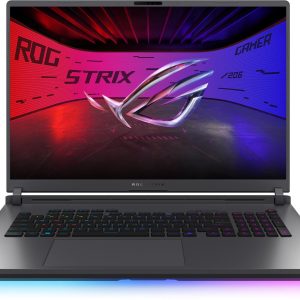 ASUS ROG Strix G18 G815LP-S9005W - 16" WQXGA - OLED - Intel Core Ultra 9 275HX - NVIDIA GeForce RTX 5070 - 32 GB DDR5 - 1 TB SSD - Windows 11 Home - Qwerty Nederlands - Grijs, Zwart (4711387930717)