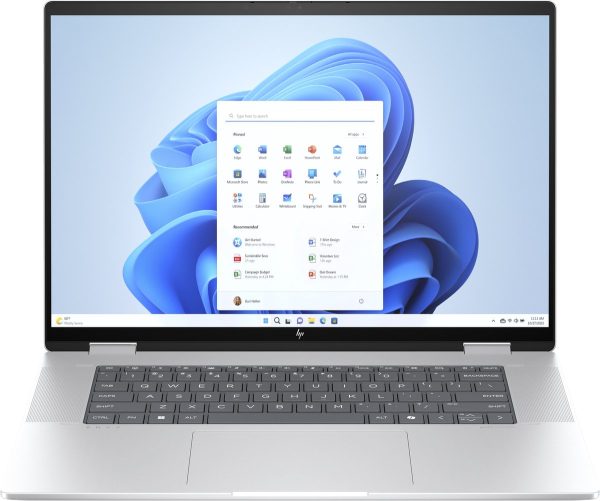 HP ENVY x360 16-ac0950nd Intel Core Ultra 5 125U Hybride (2-in-1) 40,6 cm (16") Touchscreen 2K 16 GB LPDDR5-SDRAM 512 GB SSD Wi-Fi 7 (802.11be) Windows 11 Home AI PC Zilver (0198415200303)