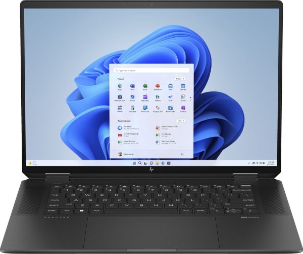 HP Spectre x360 16-aa0975nd Intel Core Ultra 7 155H Hybride (2-in-1) 40,6 cm (16") Touchscreen 2.8K 32 GB LPDDR5x-SDRAM 2 TB SSD NVIDIA GeForce RTX 4050 Wi-Fi 7 (802.11be) Windows 11 Home AI PC Zwart (0197961836912)