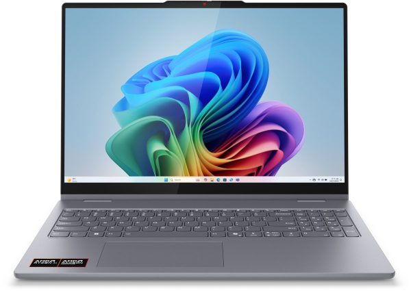 Lenovo IdeaPad 5 2-in-1 16AKP10 Copilot+ PC AMD Ryzen AI 7 PRO 350 Hybride (2-in-1) 40,6 cm (16") Touchscreen WUXGA 16 GB LPDDR5x-SDRAM 512 GB SSD Wi-Fi 6 (802.11ax) Windows 11 Home Engels Grijs (0199271309568)