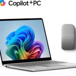 Microsoft Surface - Copilot + Laptop + Arc Muis - 13 inch Touchscreen - X Plus - 16GB RAM/ 512GB SSD - Platinum (0664404558729)