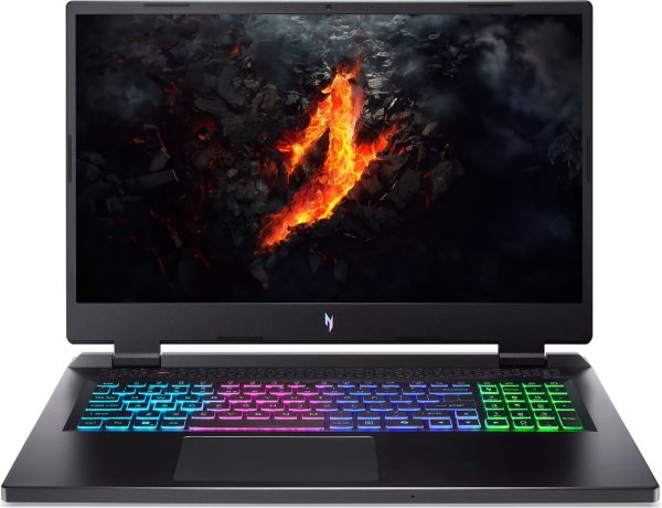 Acer Nitro 17 AN17-42-R1GA AMD Ryzen™ 7 8845HS Laptop 43,9 cm (17.3") Quad HD 32 GB DDR5-SDRAM 1 TB SSD NVIDIA GeForce RTX 4070 Wi-Fi 6E (802.11ax) Windows 11 Home Zwart (4711474074966)