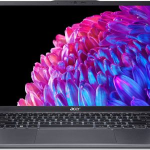 Acer Swift Go 14 SFG14-63-R5HM AMD Ryzen™ 7 8845HS Laptop 35,6 cm (14") WQXGA+ 16 GB LPDDR5x-SDRAM 1 TB SSD Wi-Fi 6E (802.11ax) Windows 11 Home Grijs (4711121999703)
