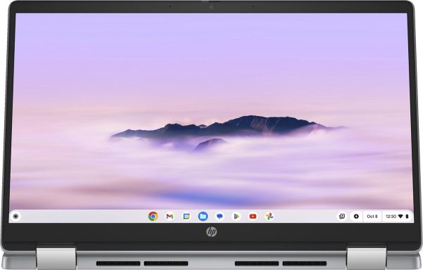 HP Chromebook x360 14b-cd0635nd Intel® Core™ i3 i3-N305 35,6 cm (14") Touchscreen Full HD 8 GB LPDDR5-SDRAM 256 GB eUFS Wi-Fi 6 (802.11ax) ChromeOS Zilver (0198415018311)