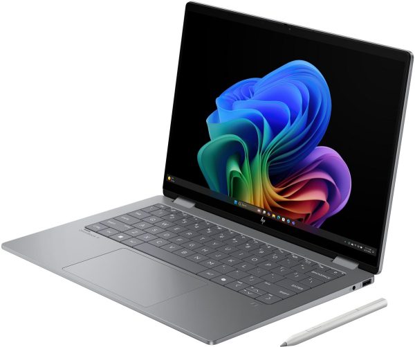 HP OmniBook X FlipNGAI 14-fm0050nd NL Copilot+ PC Intel Core Ultra 5 226V Hybride (2-in-1) 35,6 cm (14") Touchscreen 2K 16 GB LPDDR5x-SDRAM 512 GB SSD Wi-Fi 7 (802.11be) Windows 11 Home Blauw (0199251234736)