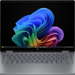 HP OmniBook X FlipNGAI 14-fm0075nd NL Copilot+ PC Intel Core Ultra 7 258V Hybride (2-in-1) 35,6 cm (14") Touchscreen 3K 32 GB LPDDR5x-SDRAM 1 TB SSD Wi-Fi 7 (802.11be) Windows 11 Home Zilver (0199251234743)