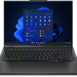 Lenovo Legion Pro 5 16ARX8 AMD Ryzen™ 9 7945HX Laptop 40,6 cm (16") WQXGA 32 GB DDR5-SDRAM 1 TB SSD NVIDIA GeForce RTX 4070 Wi-Fi 6 (802.11ax) Windows 11 Home Engels Grijs (0198154600822)