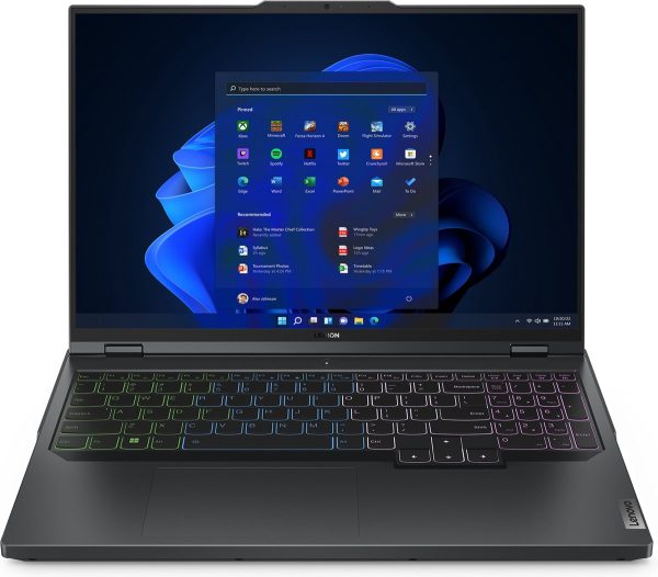 Lenovo Legion Pro 5 16ARX8 AMD Ryzen™ 9 7945HX Laptop 40,6 cm (16") WQXGA 32 GB DDR5-SDRAM 1 TB SSD NVIDIA GeForce RTX 4070 Wi-Fi 6 (802.11ax) Windows 11 Home Engels Grijs (0198154600822)