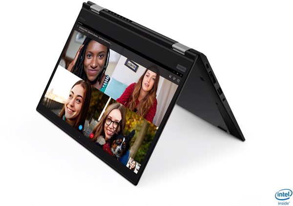 Lenovo ThinkPad X13 Yoga Gen 1 Intel® Core™ i7 i7-10510U Hybride (2-in-1) 33,8 cm (13.3") Touchscreen 4K Ultra HD 16 GB DDR4-SDRAM 512 GB SSD Wi-Fi 6 (802.11ax) Windows 10 Pro Zwart (0195235298732)