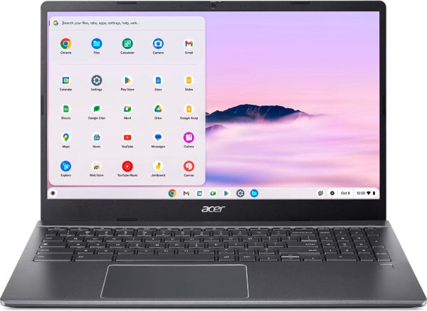 Acer Chromebook CBE595-2T-55NF Intel Core 5 120U 39,6 cm (15.6") Touchscreen Full HD 8 GB LPDDR5x-SDRAM 256 GB SSD Wi-Fi 6E (802.11ax) ChromeOS Grijs (4711474010254)