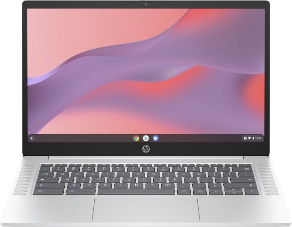 HP Chromebook 14a-nf0920nd Intel® N N200 35,6 cm (14") Full HD 8 GB LPDDR5-SDRAM 128 GB eUFS Wi-Fi 6E (802.11ax) ChromeOS Zilver (0198415045195)