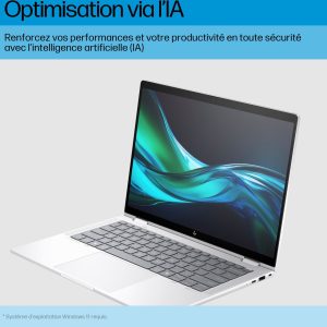 HP Elite x360 1040 G11 Intel Core Ultra 7 155H Hybride (2-in-1) 35,6 cm (14") Touchscreen WUXGA 16 GB LPDDR5x-SDRAM 512 GB SSD Wi-Fi 6E (802.11ax) Windows 11 Pro AI PC Zilver (0198415208675)