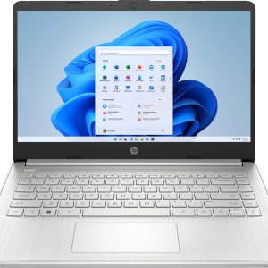 HP Laptop 14s-dq5125nd, Windows 11 Home, 14", Intel® Core™ i5, 8GB RAM, 256GB SSD, FHD, Natuurlijk zilver (0196548844012)