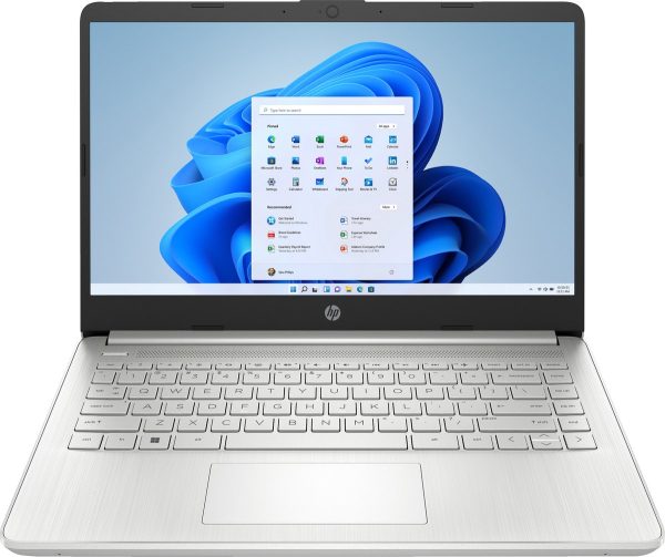 HP Laptop 14s-dq5125nd, Windows 11 Home, 14", Intel® Core™ i5, 8GB RAM, 256GB SSD, FHD, Natuurlijk zilver (0196548844012)