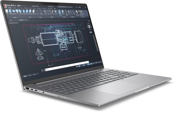 HP ZBook 8 B72VBET laptop Intel Core Ultra 7 255H Mobiel werkstation 40,6 cm (16") WUXGA 32 GB DDR5-SDRAM 1 TB SSD NVIDIA RTX 500 Ada Wi-Fi 7 (802.11be) Windows 11 Pro Zilver (0199485166018)