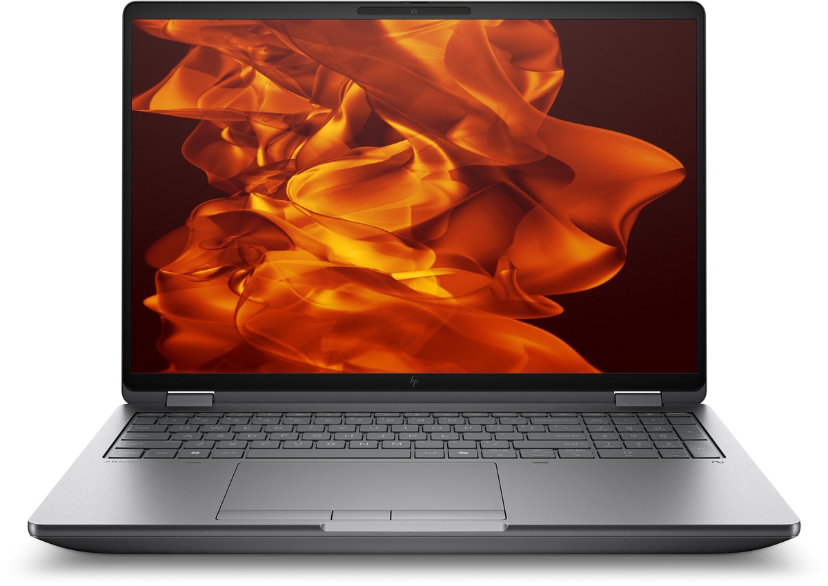 HP ZBook Fury G1i 16 Intel Core Ultra 7 255HX Mobiel werkstation 40,6 cm (16") WUXGA 16 GB DDR5-SDRAM 512 GB SSD NVIDIA RTX PRO 1000 Blackwell Wi-Fi 7 (802.11be) Windows 11 Pro AI PC, AI Workstation Zilver (0199642151437)