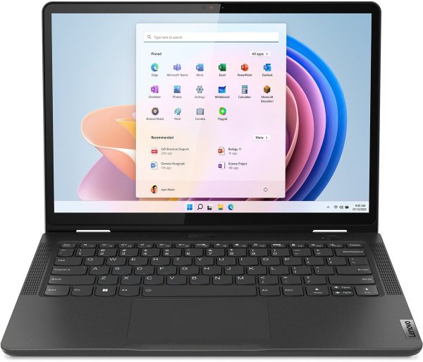 Lenovo 13w Yoga Gen 2 AMD Ryzen™ 5 7530U Hybride (2-in-1) 33,8 cm (13.3") Touchscreen WUXGA 8 GB DDR4-SDRAM 256 GB SSD Wi-Fi 6 (802.11ax) Windows 11 Pro Brits Engels Zwart (0196803725827)