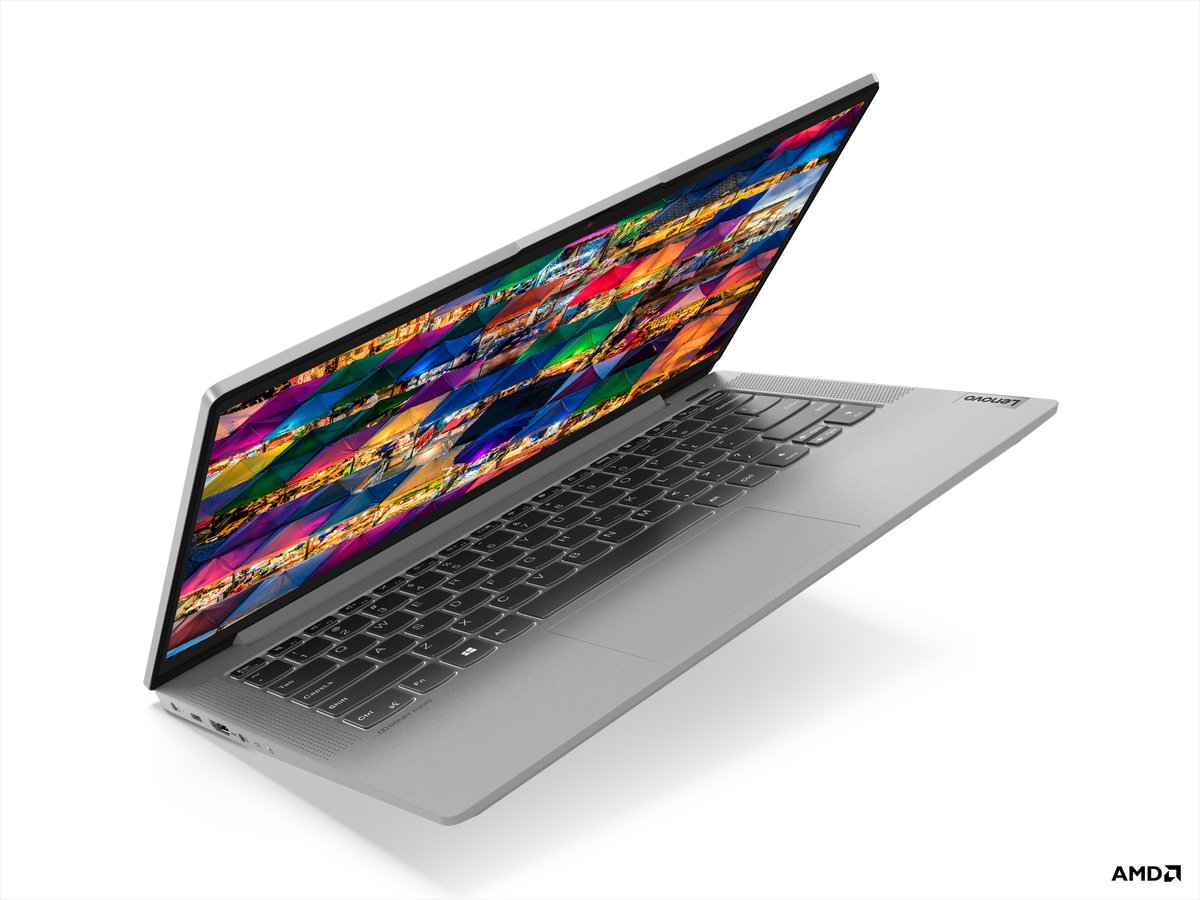 Lenovo IdeaPad 5 14ALC05 AMD Ryzen™ 5 5500U Laptop 35,6 cm (14") Full HD 16 GB DDR4-SDRAM 512 GB SSD Wi-Fi 5 (802.11ac) Windows 10 Home Engels Grijs, Platina (0195890017938)