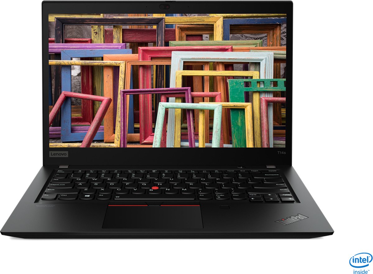 Lenovo ThinkPad T14s Gen 1 (Intel) Intel® Core™ i5 i5-10210U Laptop 35,6 cm (14") Full HD 16 GB DDR4-SDRAM 256 GB SSD Wi-Fi 6 (802.11ax) Windows 10 Pro Zwart (0195235948989)