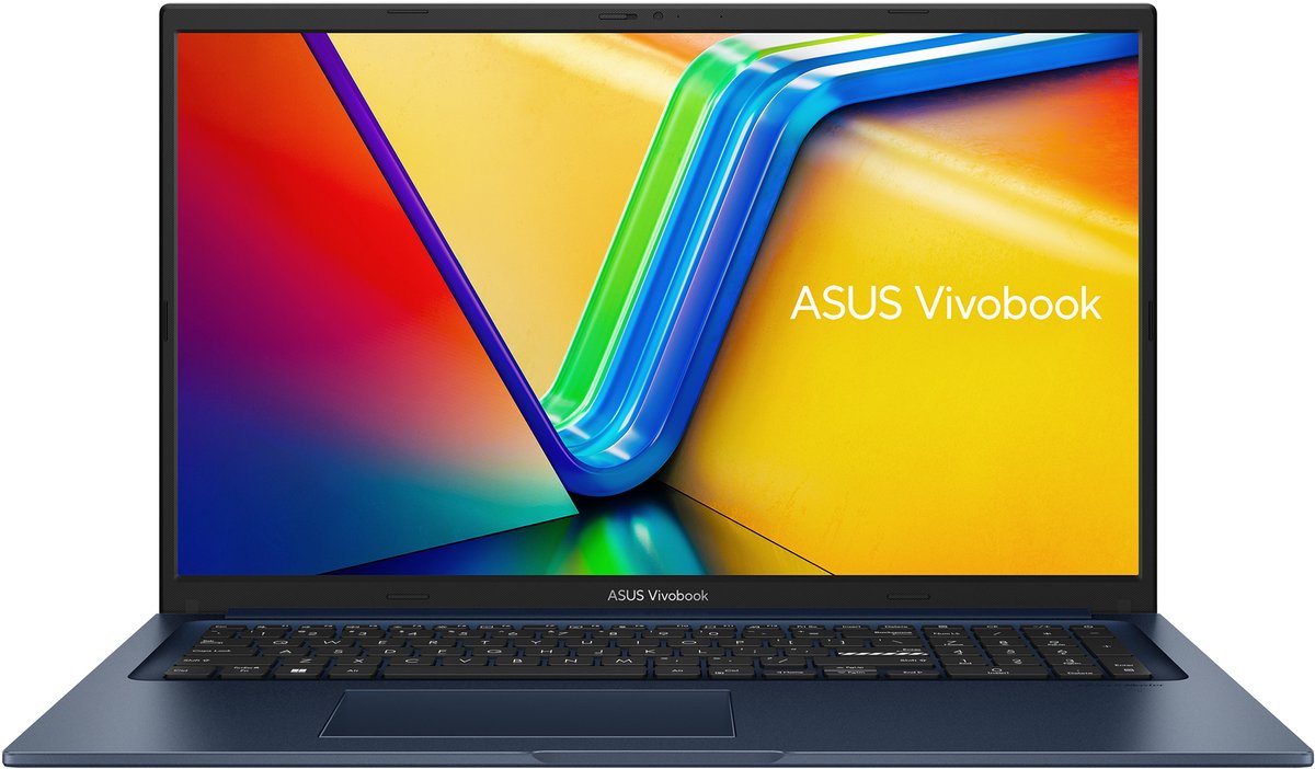 ASUS Vivobook 17 X1704VA-AU721 Intel® Core™ i3 i3-1315U Laptop 43,9 cm (17.3") Full HD 8 GB DDR4-SDRAM 512 GB SSD Wi-Fi 6 (802.11ax) Duits Blauw (4711636170154)