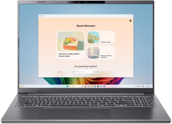 Acer Aspire 16 AI A16-52M-709S - Copilot+ Laptop - 16 inch - 120 Hz (4711474612120)