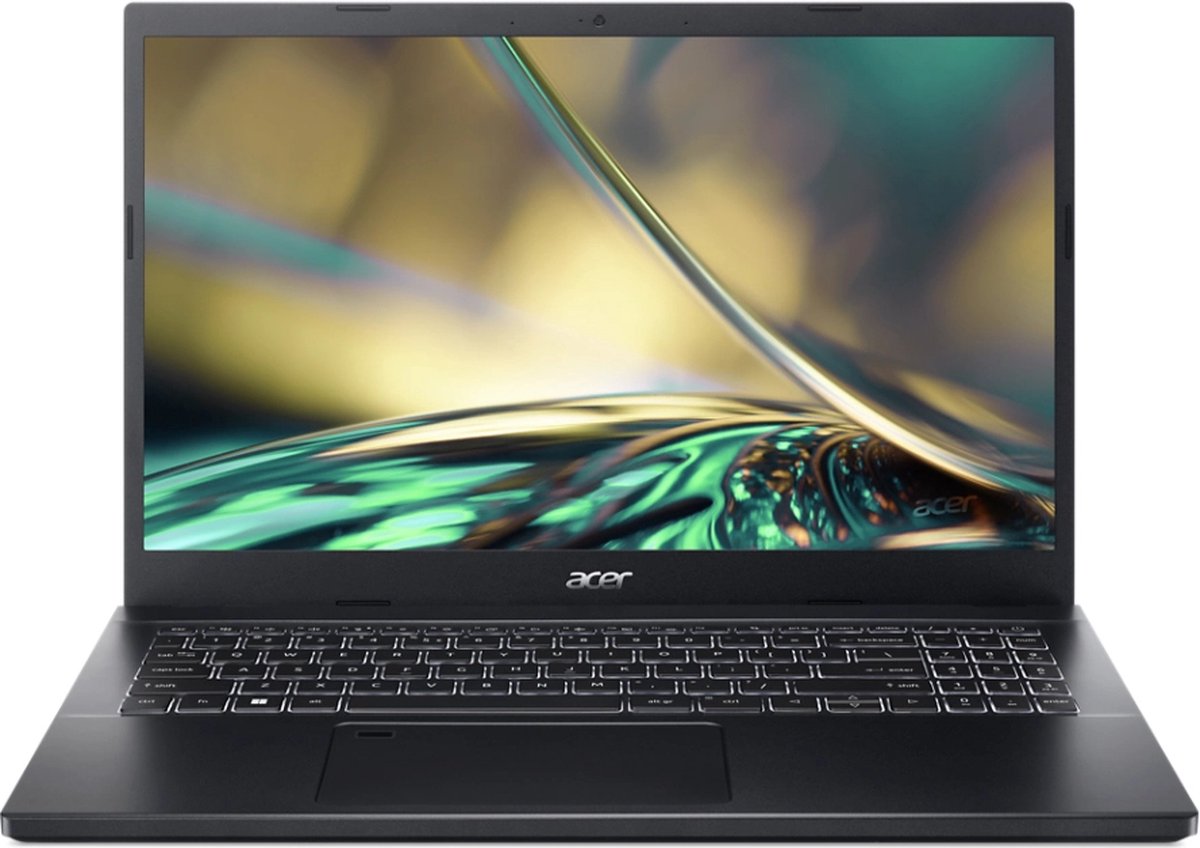 Acer Aspire 7 A715-76G-53FN Intel® Core™ i5 i5-12450H Laptop 39,6 cm (15.6") Full HD 16 GB DDR4-SDRAM 512 GB SSD NVIDIA GeForce RTX 2050 Wi-Fi 6E (802.11ax) Windows 11 Home Zwart (4711121725500)