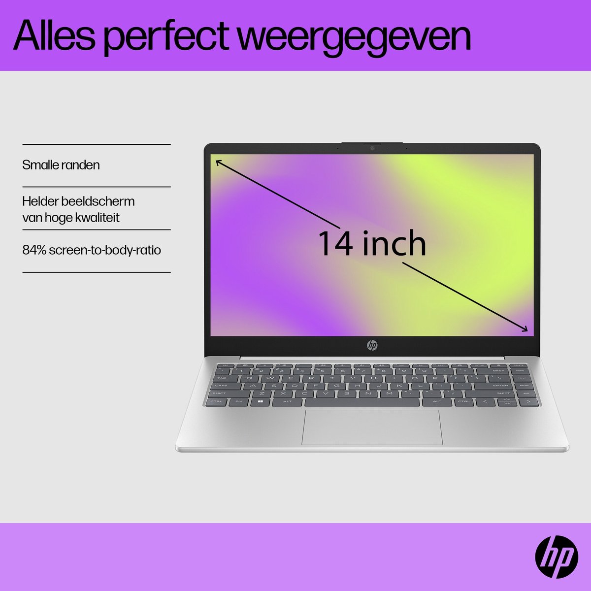 HP 14-em0959nd AMD Ryzen™ 5 7520U Laptop 35,6 cm (14") Full HD 8 GB LPDDR5-SDRAM 512 GB SSD Wi-Fi 6 (802.11ax) Windows 11 Home Zwart (0199251299391)