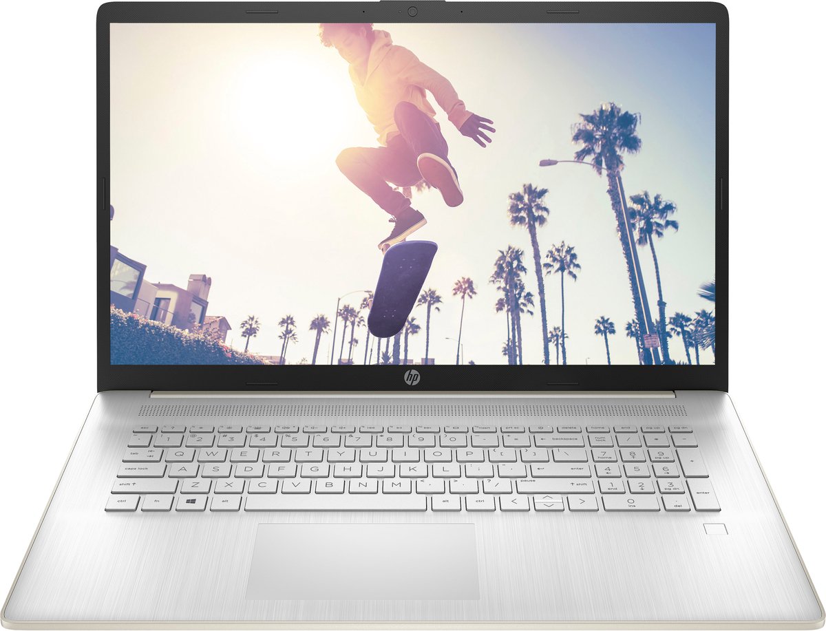 HP 17-cp2217nw AMD Ryzen™ 3 7320U Laptop 43,9 cm (17.3") Full HD 8 GB LPDDR5-SDRAM 512 GB SSD Wi-Fi 6 (802.11ax) Windows 11 Home Zilver (0199485489957)