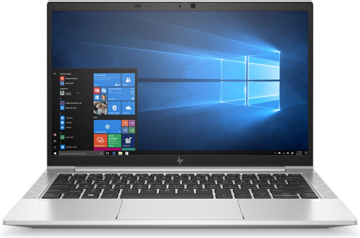 HP EliteBook 830 G7 Intel® Core™ i5 i5-10210U Laptop 33,8 cm (13.3") Full HD 8 GB DDR4-SDRAM 256 GB SSD Wi-Fi 6 (802.11ax) Windows 10 Pro Zilver (0195122626822)