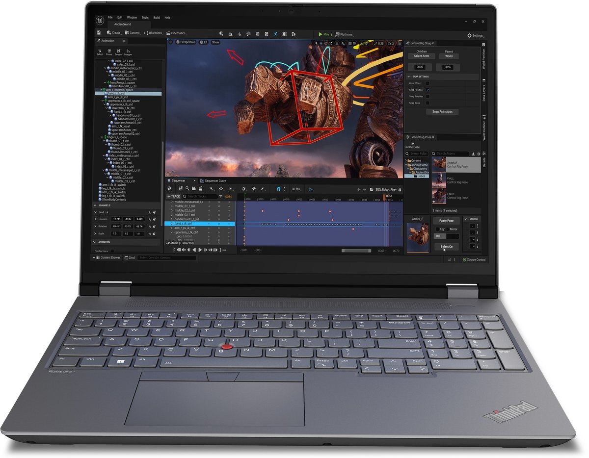 Lenovo ThinkPad P16 Gen 2 | Intel® Core™ i9-13950HX | 64GB DDR5-5600 | 2TB (2x1TB) SSD PCIe 4.0x4 Performance | 16" WUXGA (1920x1200) | Windows 11 Pro | Intel® Wi-Fi 6E | Bluetooth® 5.1 | NVIDIA® GeForce RTX™ 4090 16GB (0197531832122)