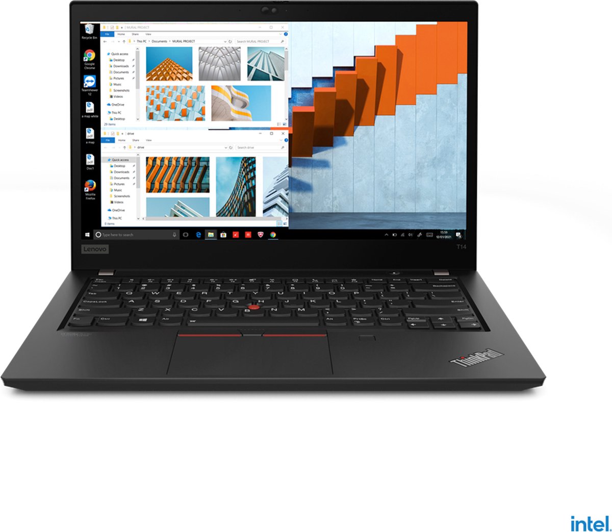 Lenovo ThinkPad T14 Gen 2 (Intel) Intel® Core™ i5 i5-1135G7 Laptop 35,6 cm (14") Full HD 8 GB DDR4-SDRAM 256 GB SSD Wi-Fi 6 (802.11ax) Windows 11 Engels Zwart (0196379238905)