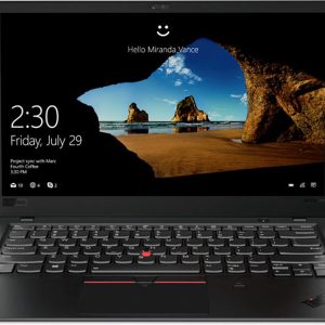 Lenovo ThinkPad X1 Carbon (6th Gen) Intel® Core™ i5 i5-8250U Laptop 35,6 cm (14") Full HD 8 GB LPDDR3-SDRAM 256 GB SSD Wi-Fi 5 (802.11ac) Windows 11 Pro Zwart (0192330303545)