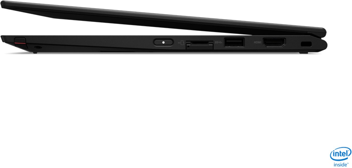 Lenovo ThinkPad X13 Yoga Gen 1 Intel® Core™ i5 i5-10210U Hybride (2-in-1) 33,8 cm (13.3") Touchscreen Full HD 8 GB DDR4-SDRAM 256 GB SSD Wi-Fi 6 (802.11ax) Windows 11 Pro Zwart (0194778613927)