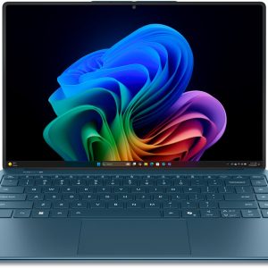Lenovo Yoga Slim 9 14ILL10 Copilot+ PC Intel Core Ultra 7 258V Laptop 35,6 cm (14") Touchscreen WQUXGA 32 GB LPDDR5x-SDRAM 1 TB SSD Wi-Fi 7 (802.11be) Windows 11 Home Engels Blauwgroen (0198158430012)